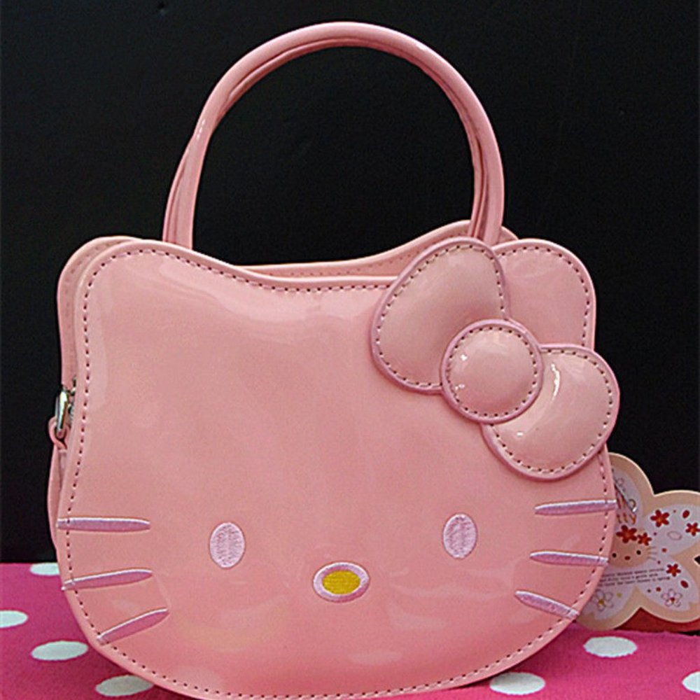 Women's Handbag Sanrio Hello Kitty Patent Leather